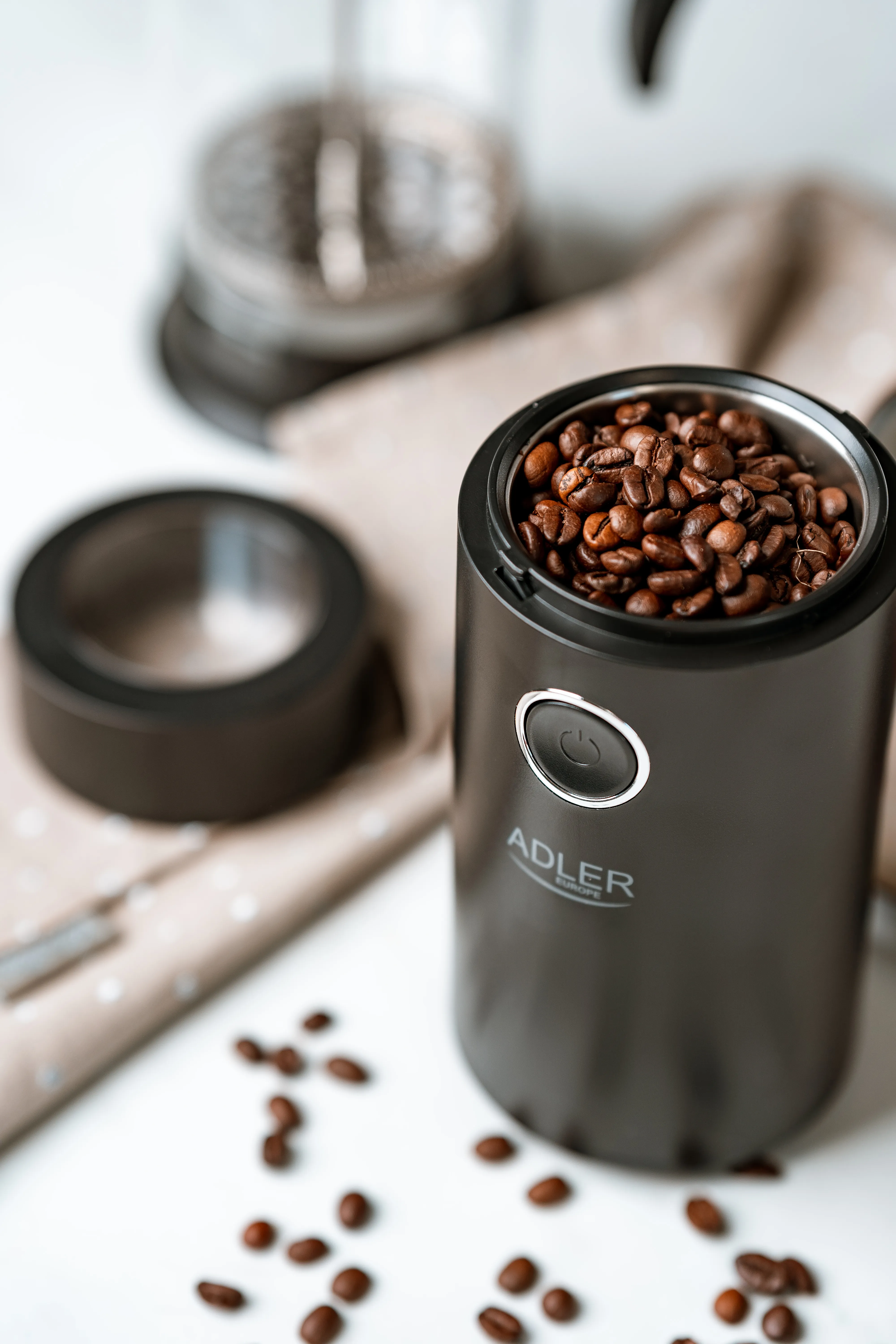 Adler AD 4446bs Coffee Grinder 75g, Black