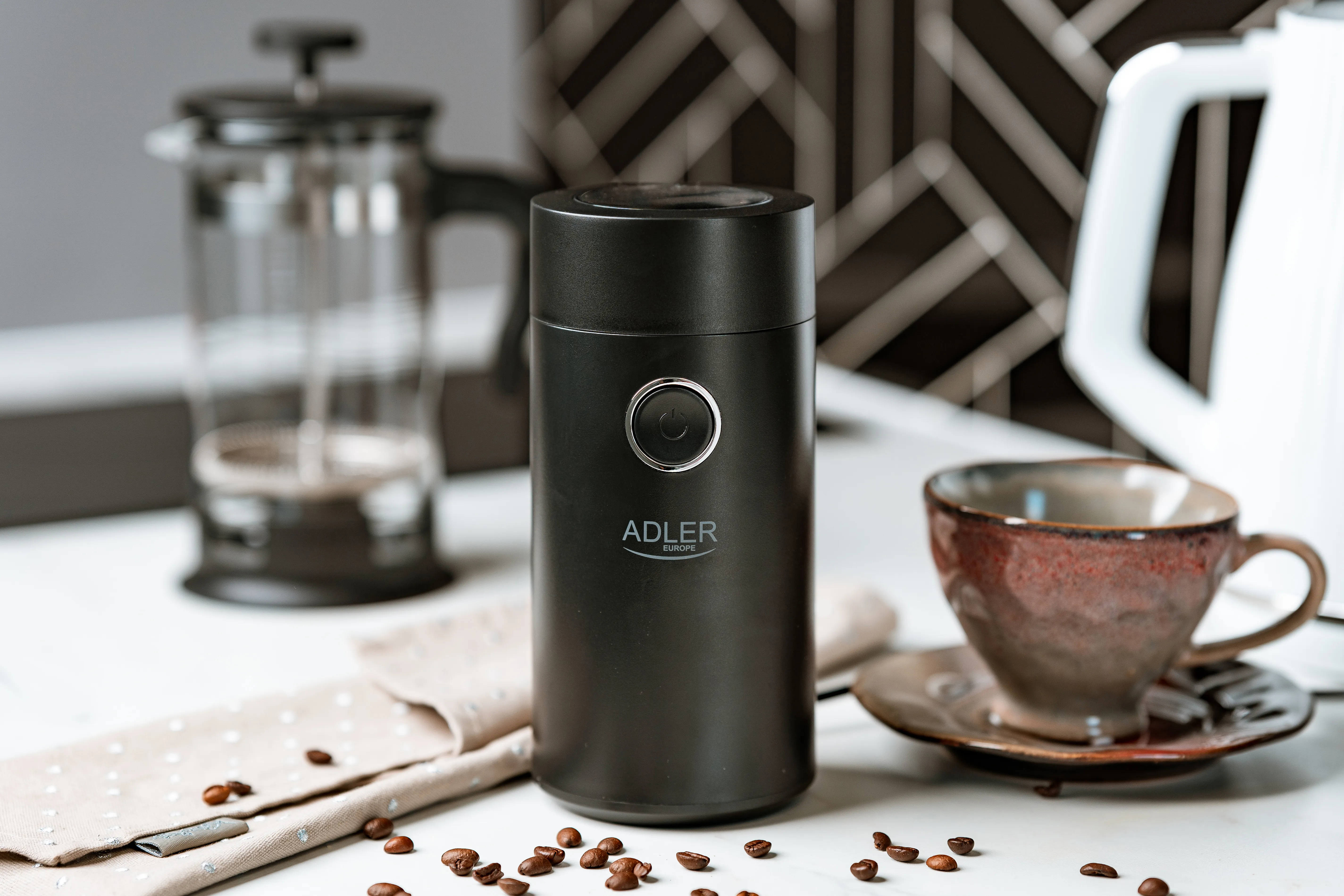 Adler AD 4446bs Coffee Grinder 75g, Black