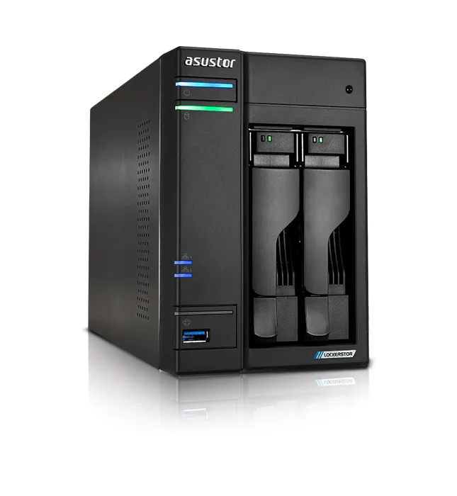 Asustor Lockerstor 2 Gen2 AS6702T 2 Bay Tower - NAS server