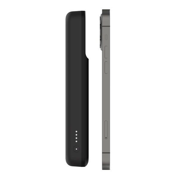 Magnetic Wireless Power Bank (10,000 mAh) + 18W PD, Black