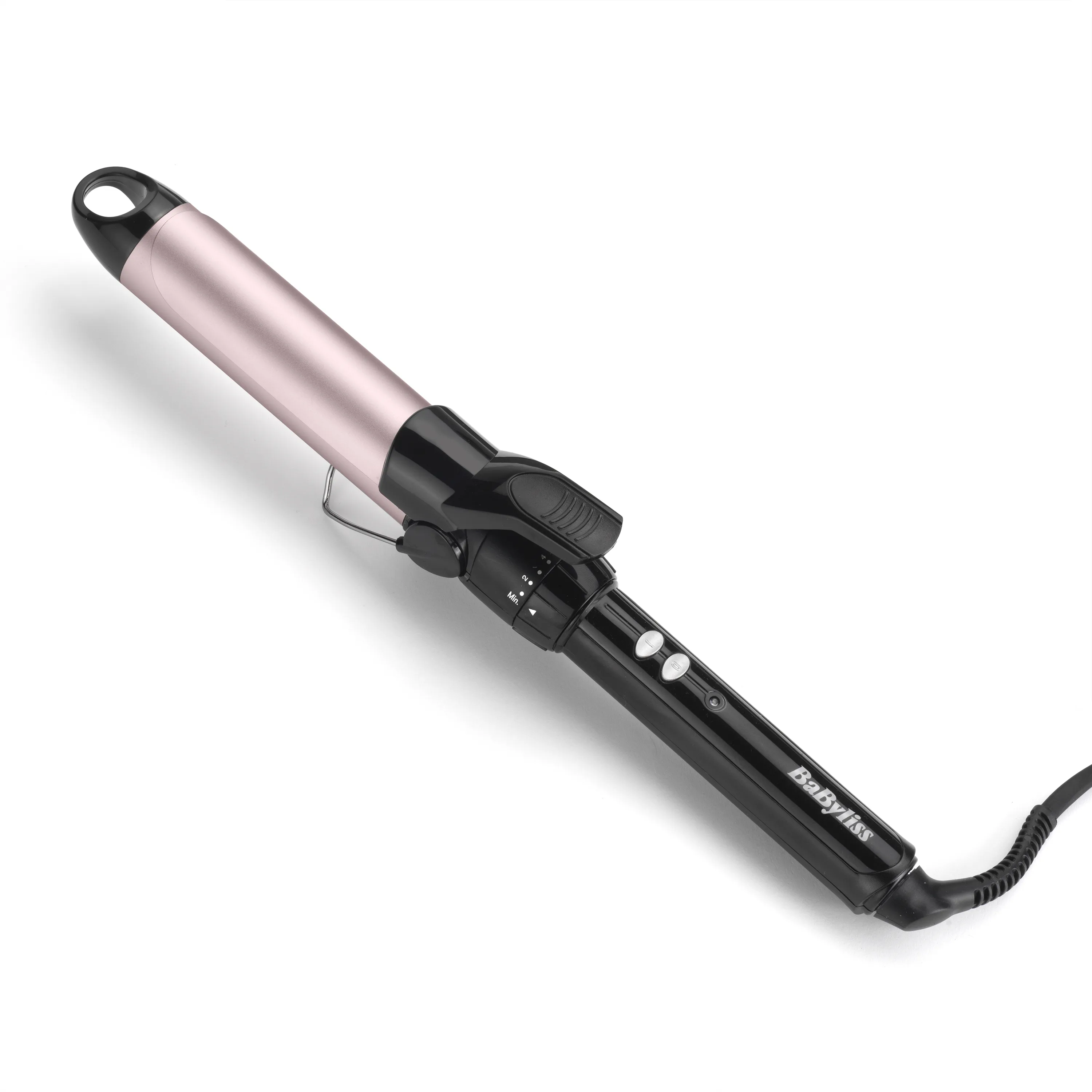 Babyliss C325E Pro 180 Sublim Touch -puikkokiharrin, Musta/Vaaleanpunainen