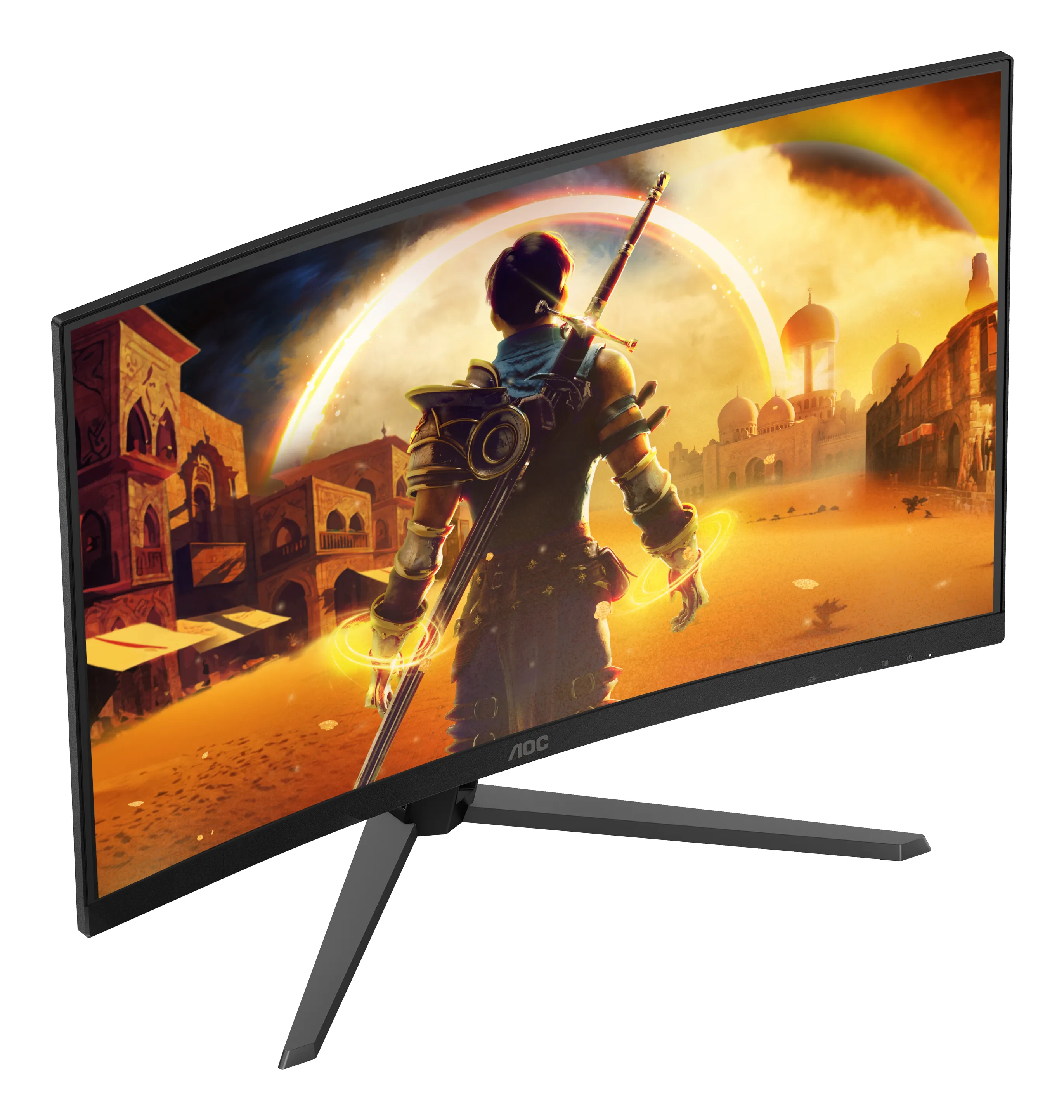 AOC C32G42ZE 31.5" Full HD, VA, 260Hz, HDR -kaareva pelin&auml;ytt&ouml;