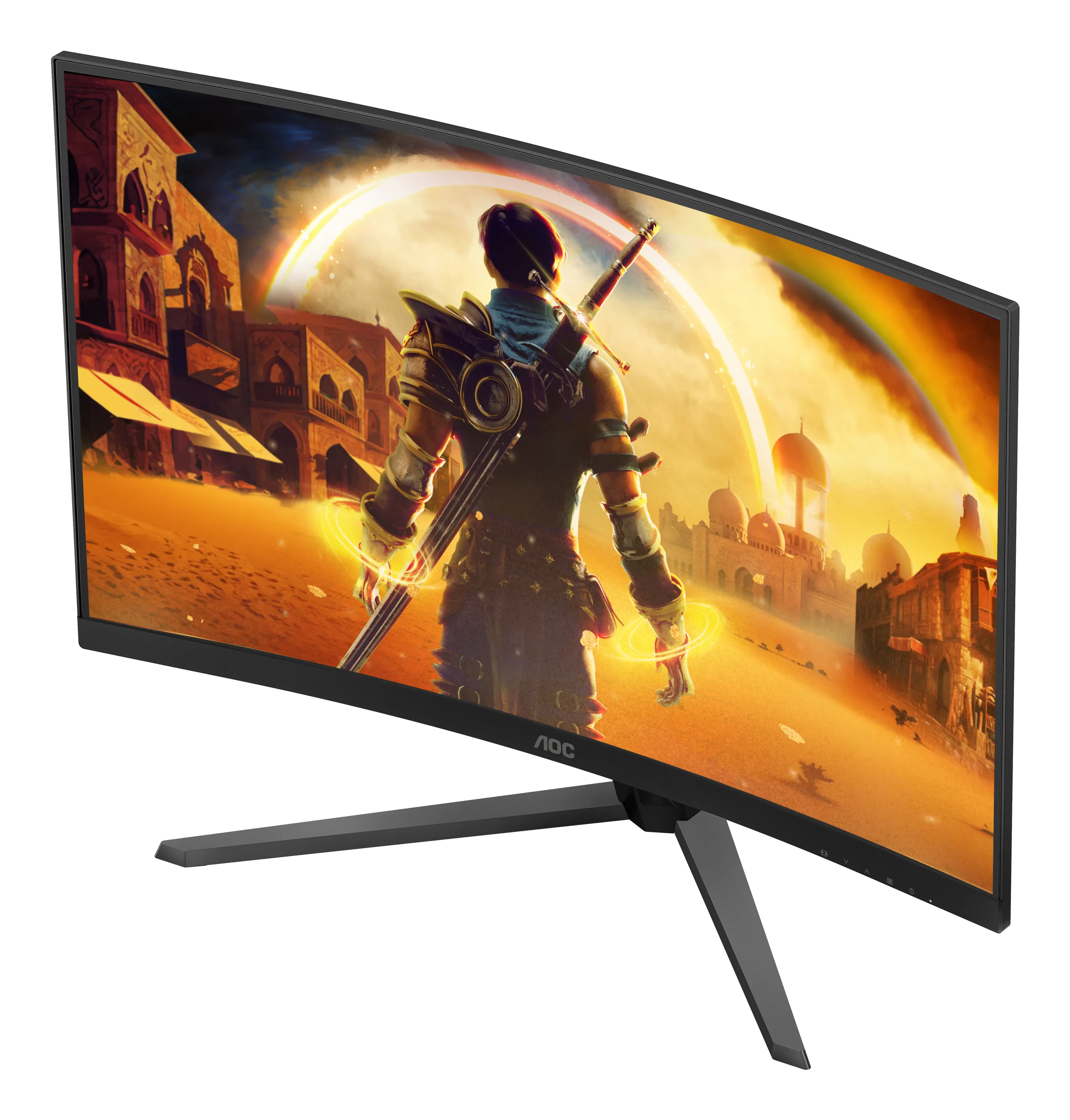 AOC C32G42ZE 31.5" Full HD, VA, 260Hz, HDR -kaareva pelin&auml;ytt&ouml;