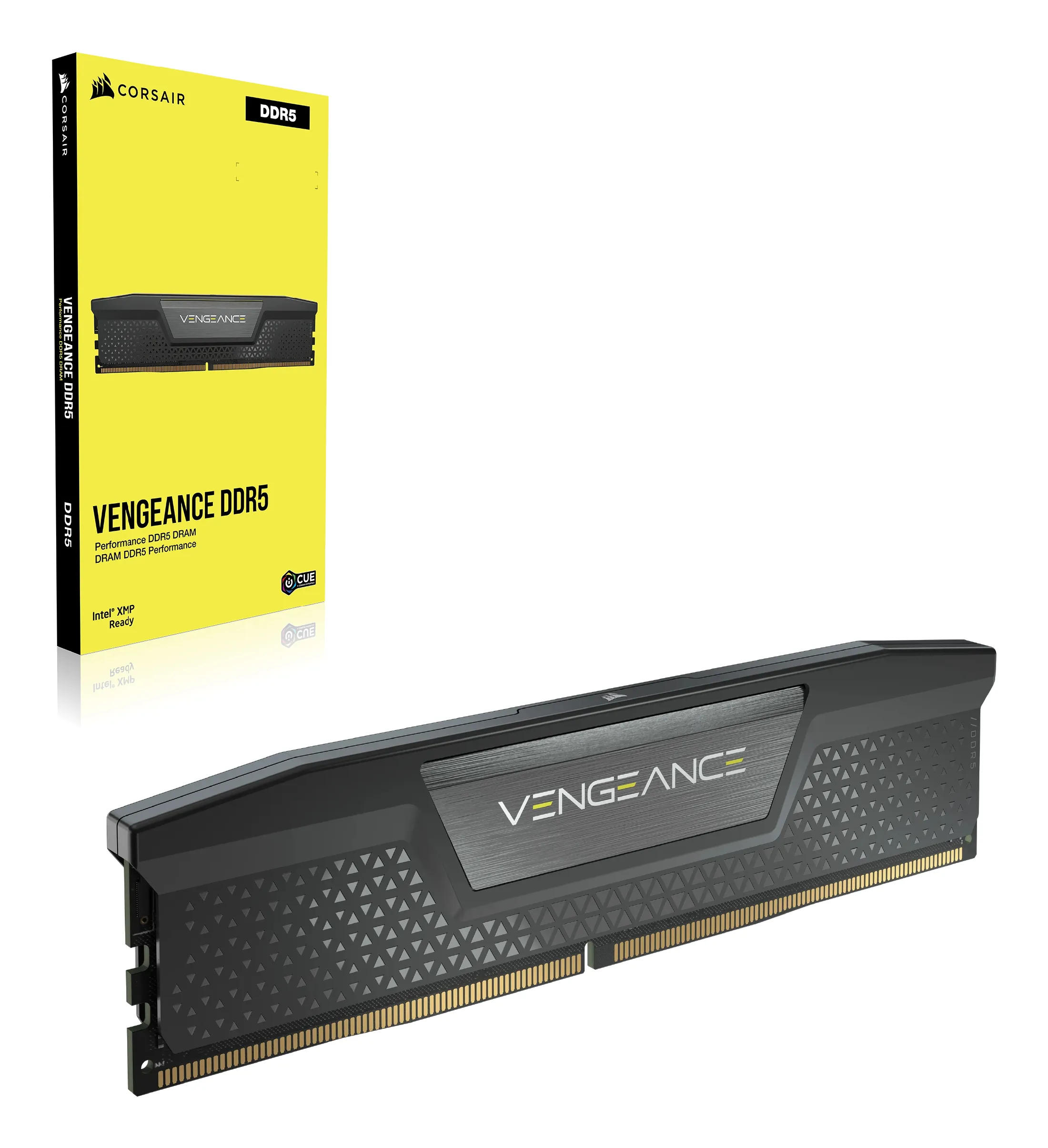 Corsair Vengeance DDR5 32GB 2x16GB Intel XMP Memory - Black