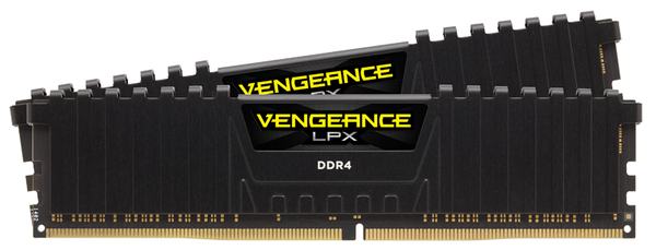 Corsair 64 GB (2 x 32 GB) Vengeance LPX, DDR4 4000 MHz - memory, black