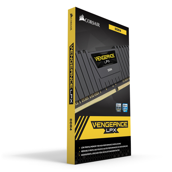 Corsair 64 GB (2 x 32 GB) Vengeance LPX, DDR4 4000 MHz - memory, black