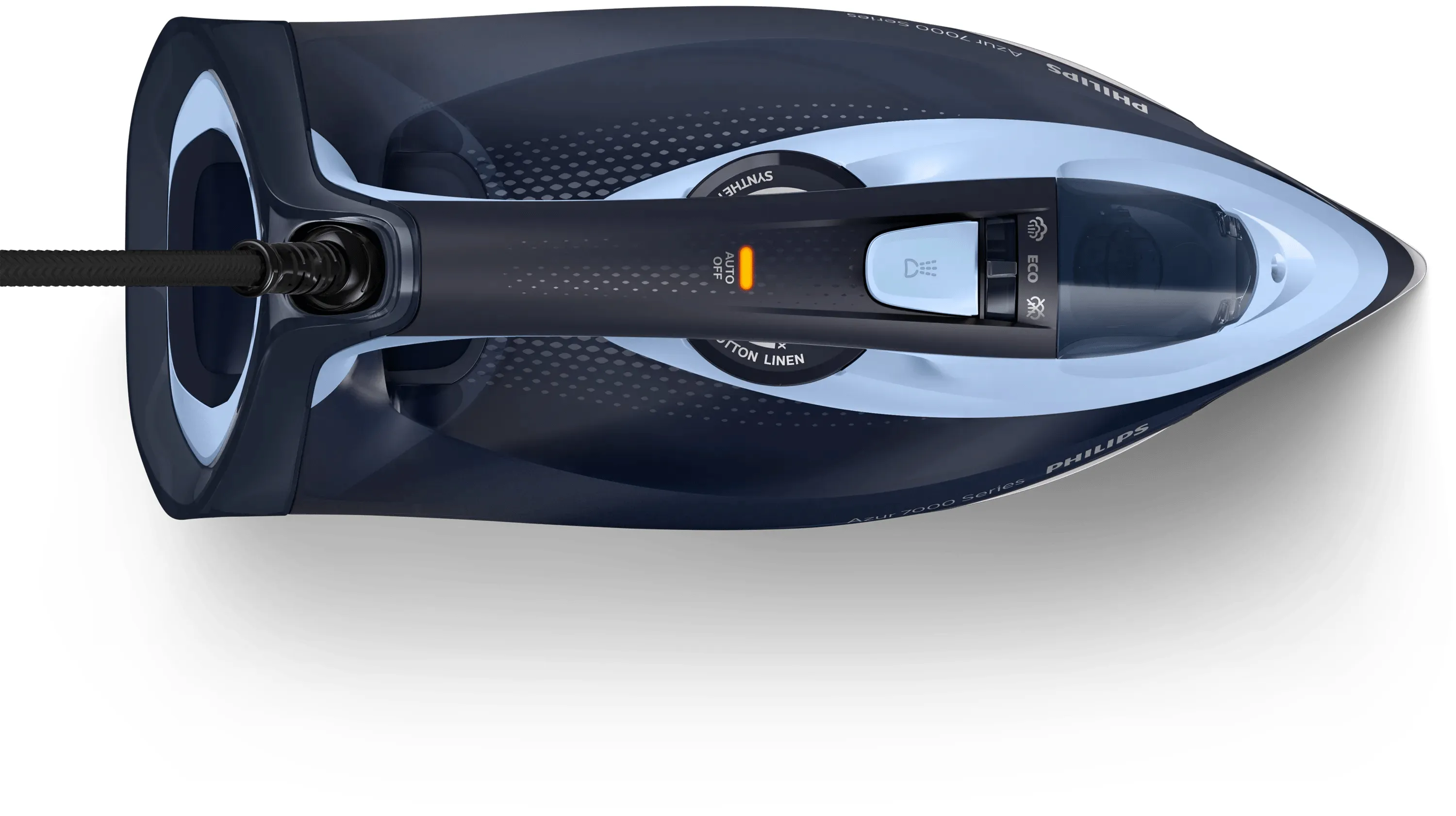 Philips 7000 Series DST7041/20 Steam Iron, 2800W, 0.3L, Light Blue/Dark Blue