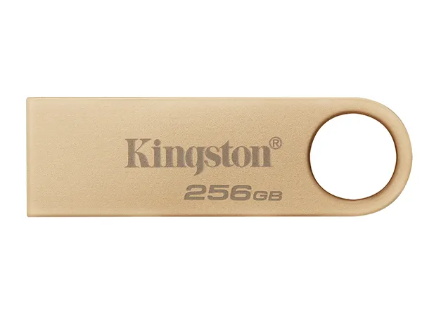 Kingston DataTraveler SE9 G3, 256 GB USB 3.2 Gen 1x2 - minne, Guld