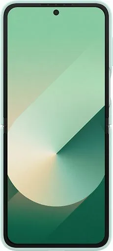 Samsung Galaxy Z Flip6 -silikonskal, Mintgr&ouml;n