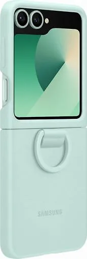 Samsung Galaxy Z Flip6 -silikonskal, Mintgr&ouml;n