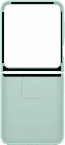 Samsung Galaxy Z Flip6 -silikonskal, Mintgr&ouml;n