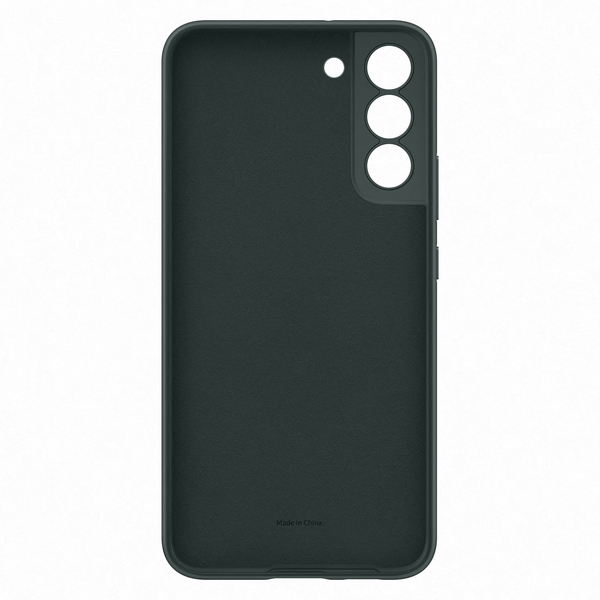 Samsung Galaxy S22+ Silicone Cover - case, Dark Green
