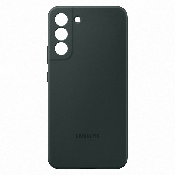Samsung Galaxy S22+ Silicone Cover - case, Dark Green