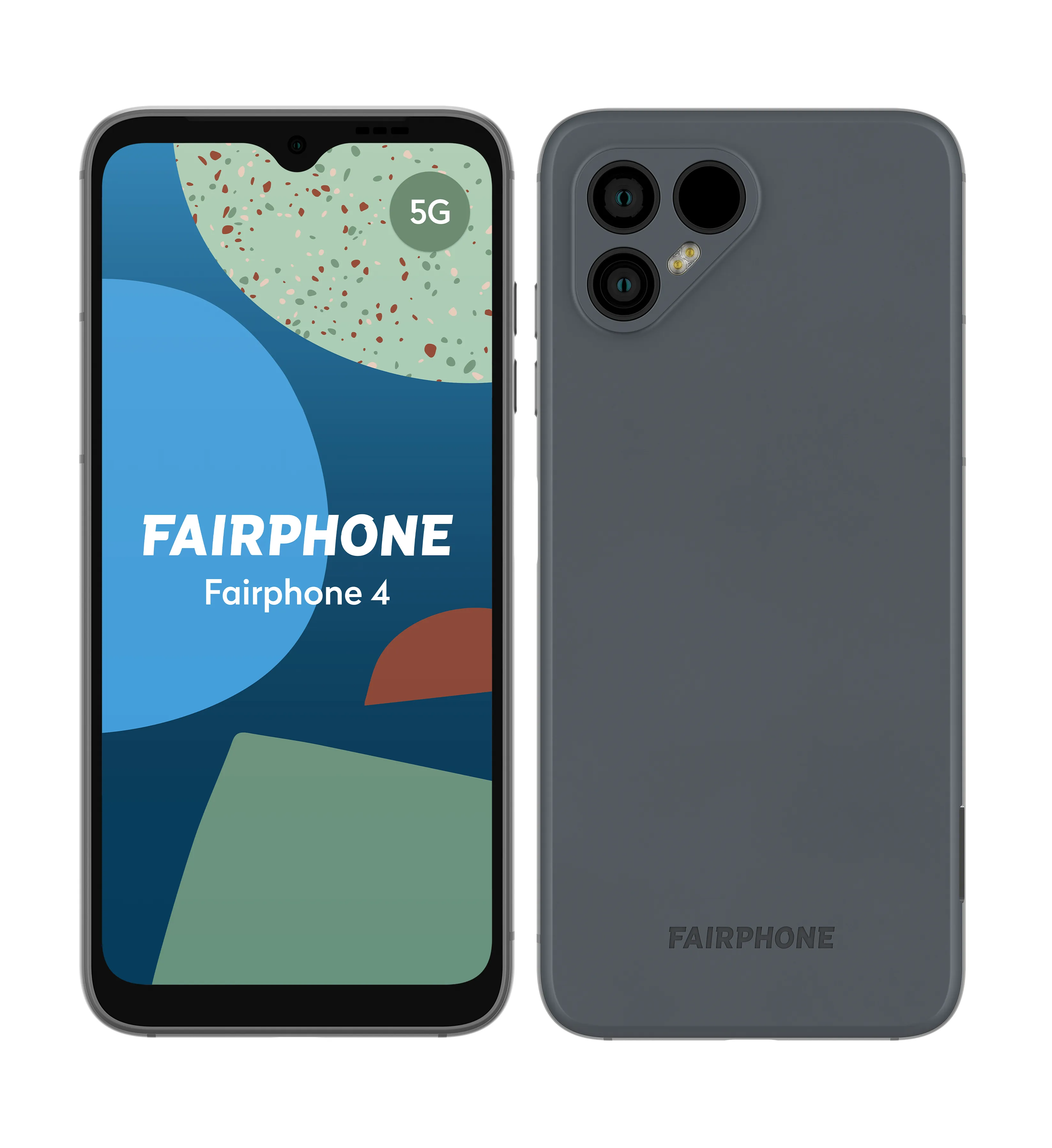 Fairphone 4 6/128GB Android - mobile phone, Grey