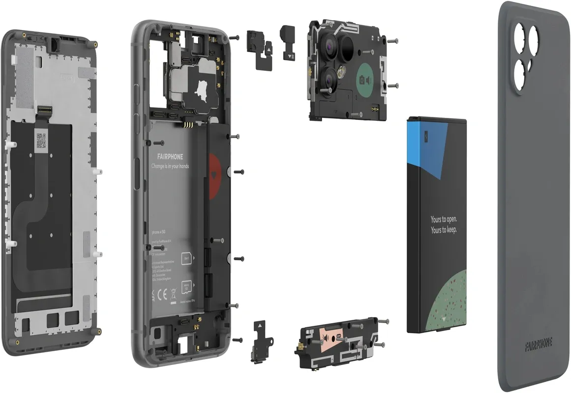 (Fyndh&ouml;rnan) Fairphone 4 6/128 GB, gr&aring;