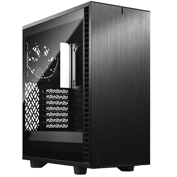 Fractal Design Define 7 Compact - miditornikotelo ikkunallinen, Black / Light Tint