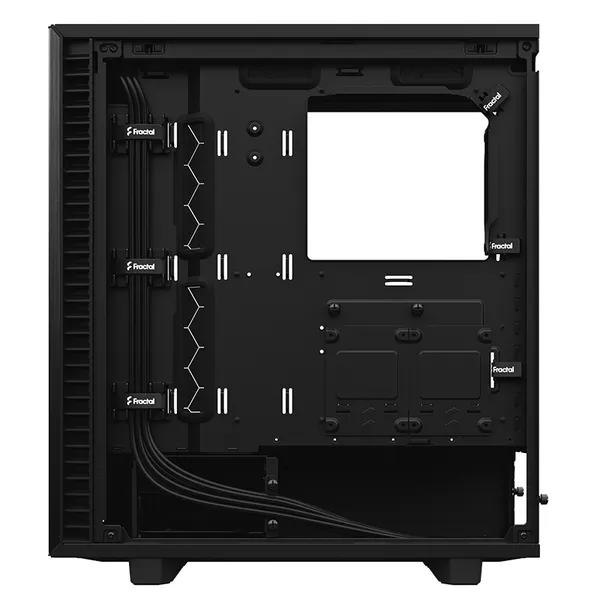 Fractal Design Define 7 Compact - miditornikotelo ikkunallinen, Black / Light Tint