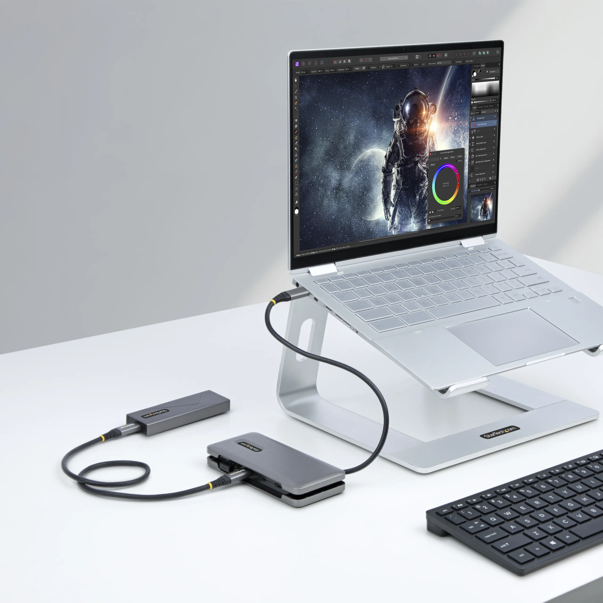 Startech USB-C - 1x USB-A/3x USB-C - USB hub