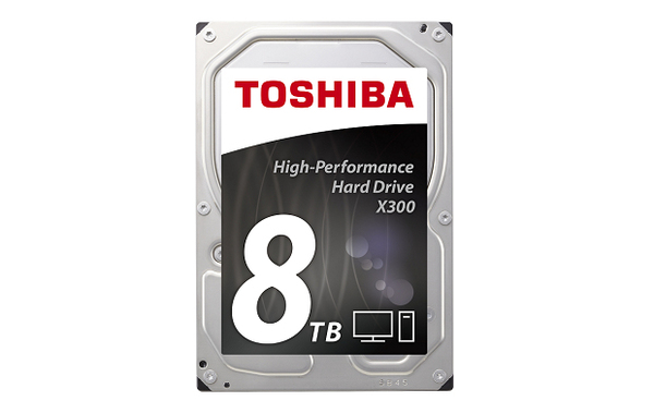 Toshiba 8TB X300, 3.5", SATA, 7200rpm, 128MB - HDD-levy