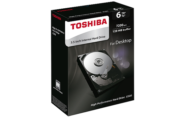 Toshiba 8TB X300, 3.5", SATA, 7200rpm, 128MB - HDD-levy