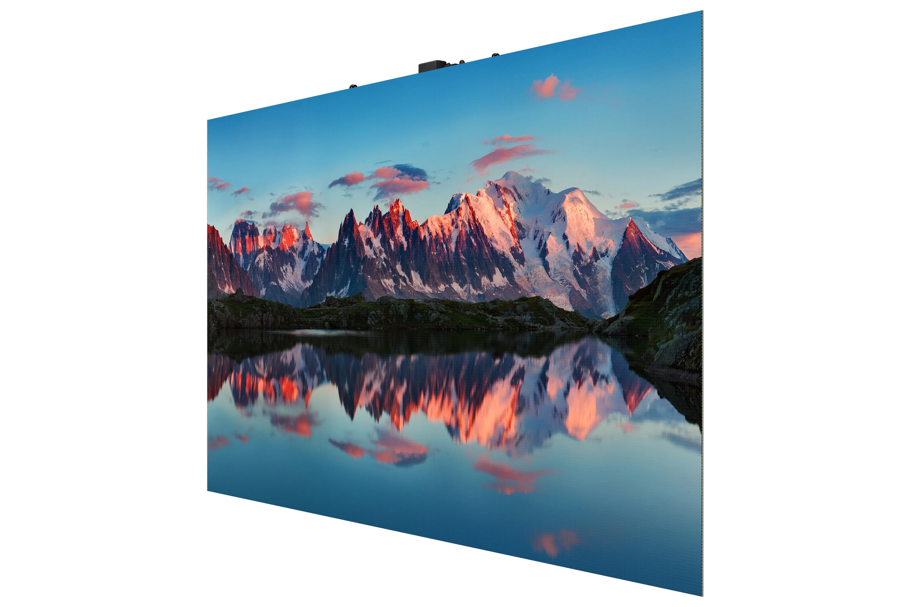 Samsung Smart LED Signage Indoor LED IF021A Cabinet, 2,1 mm pitch, 384x216 pixels 1000/1600 nits, 11520Hz refresh, 100 000 hours LED lifetime, full front svc