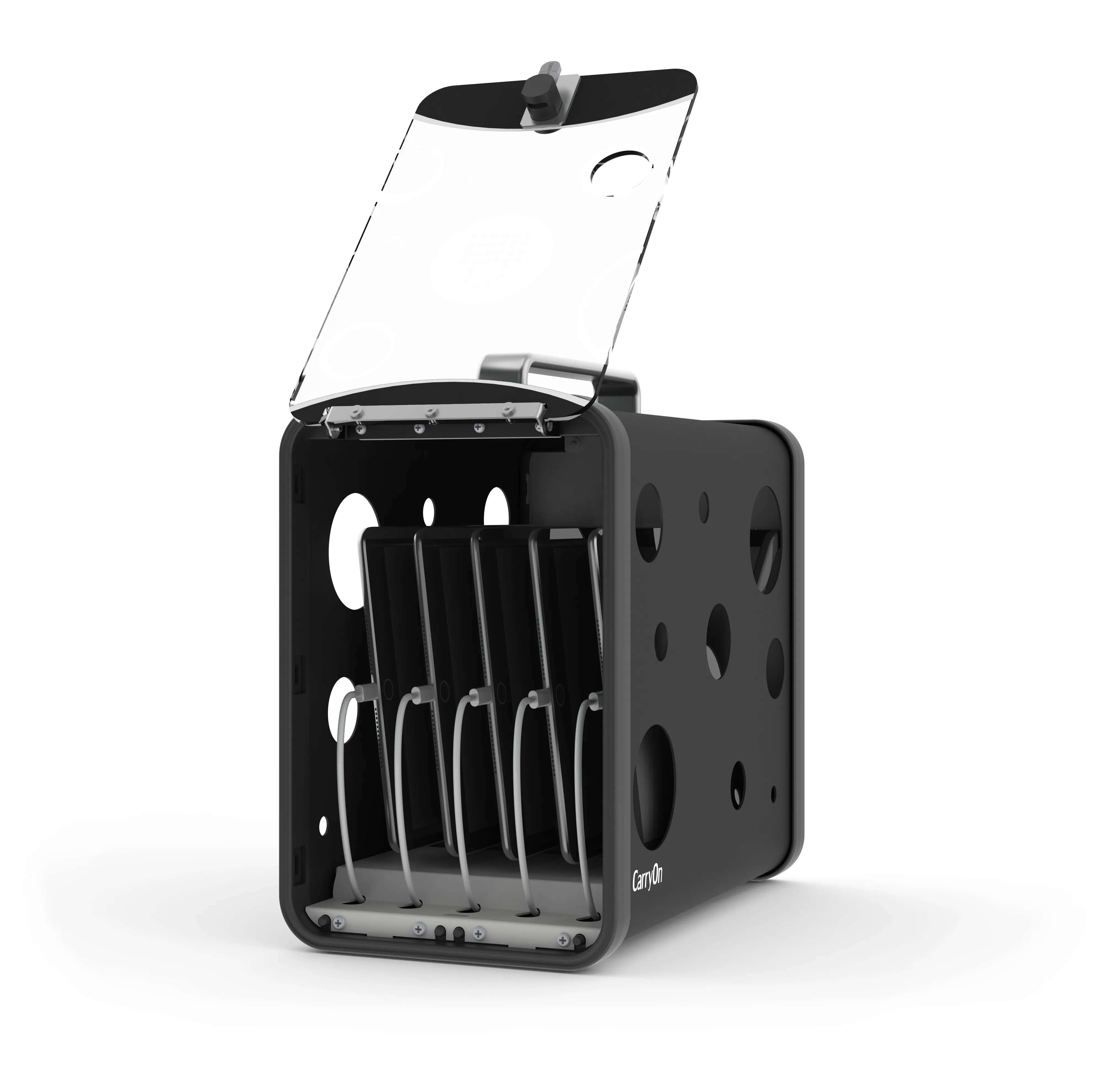 LNC CarryOnMk2 5Bay USB-C St, Black 5x <10"" Devices