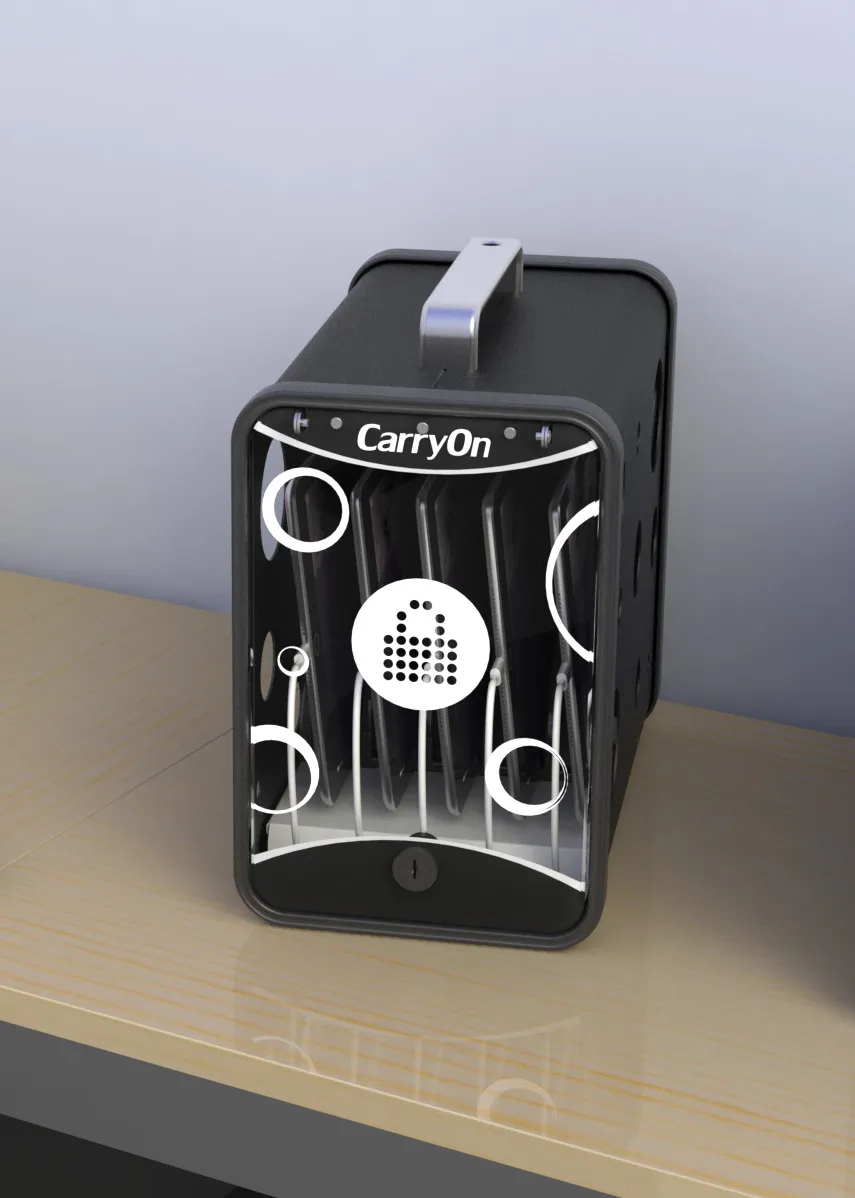 LNC CarryOnMk2 5Bay USB-C St, Black 5x <10"" Devices