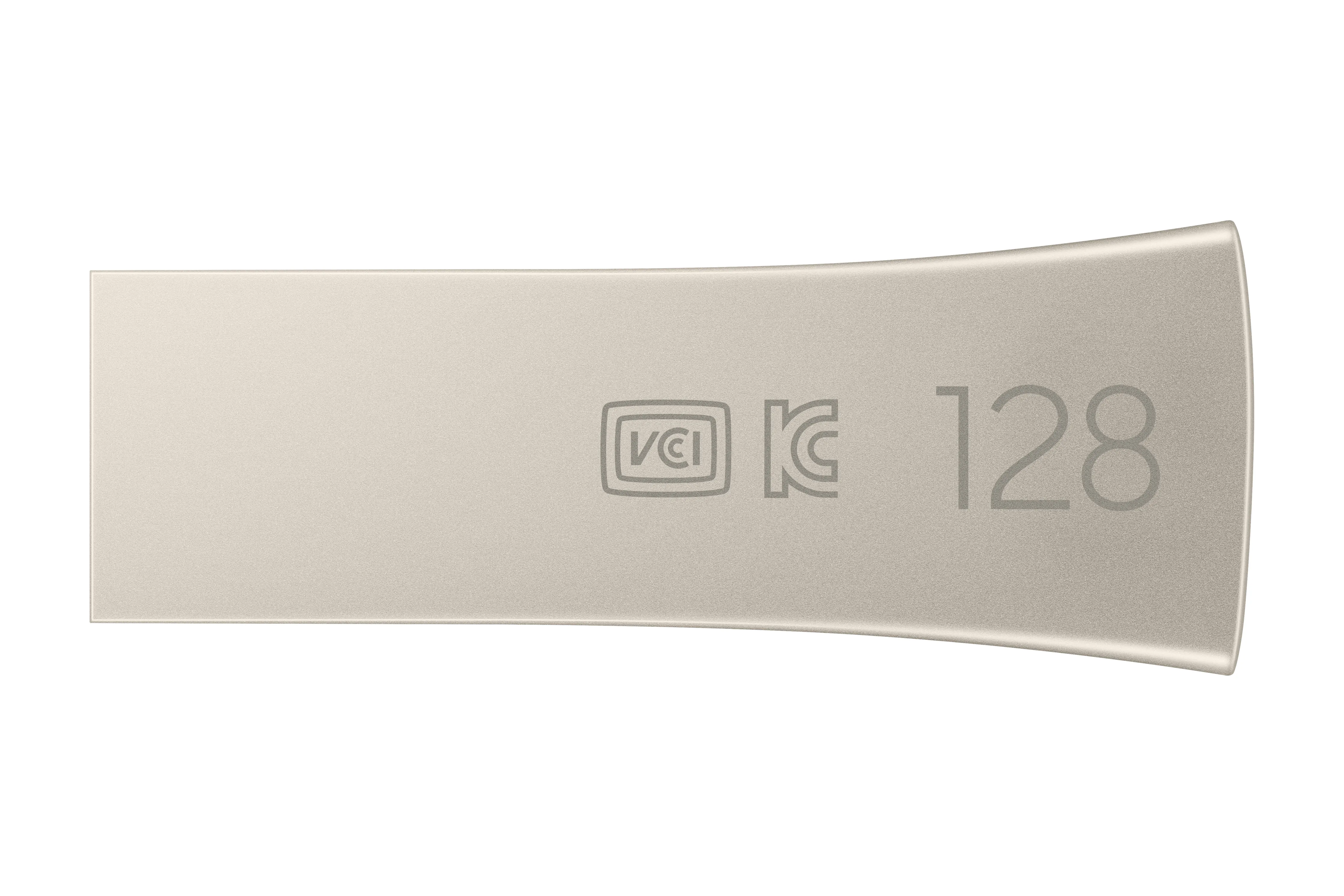 Samsung BAR Plus USB 3.2 Gen 1 128GB memory stick, Silver