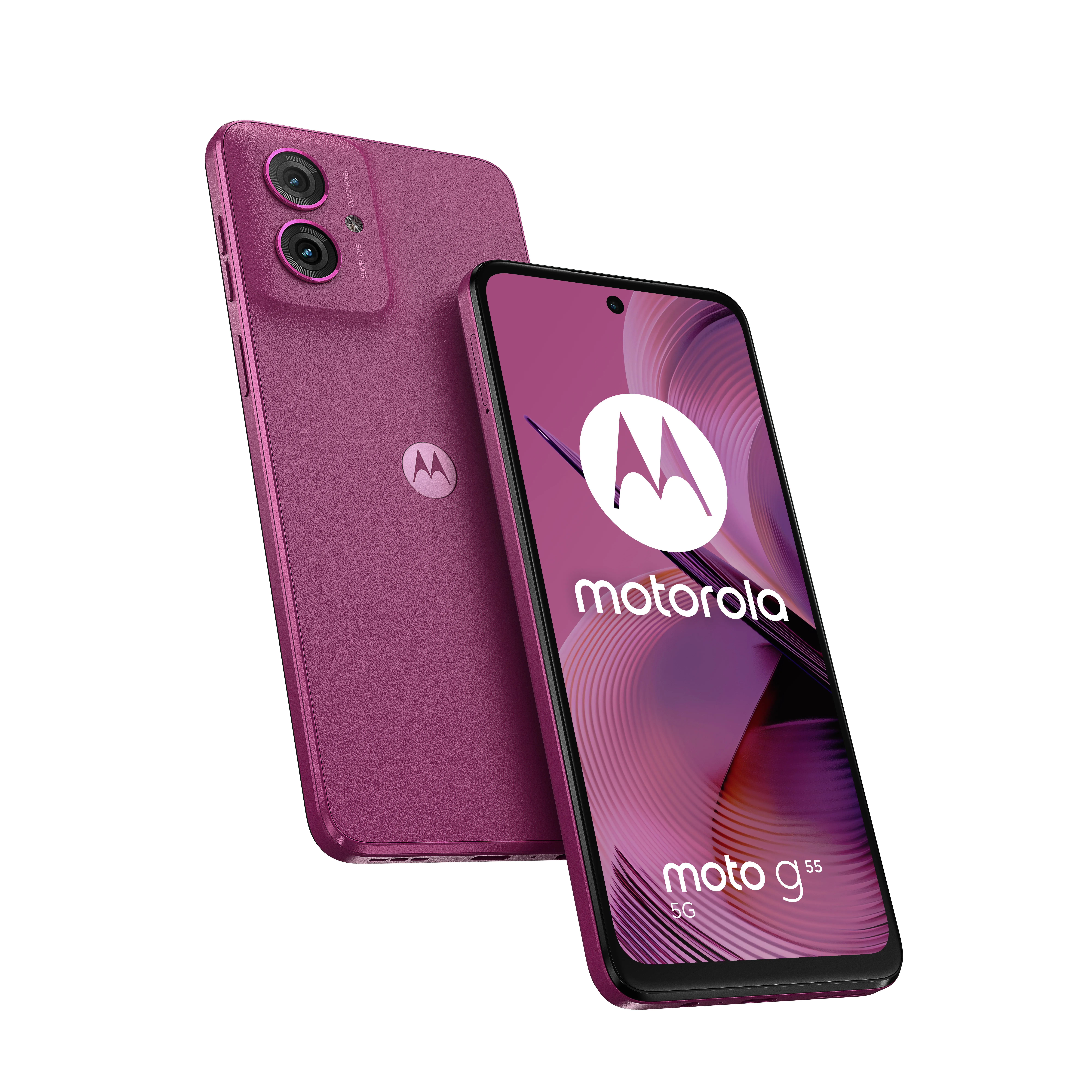 Motorola Moto G55 5G 256/8 Gt -Android-puhelin, Purppura