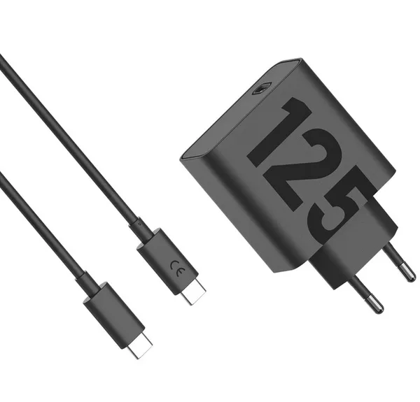Motorola 125 W Turbo USB-C -laturi, musta