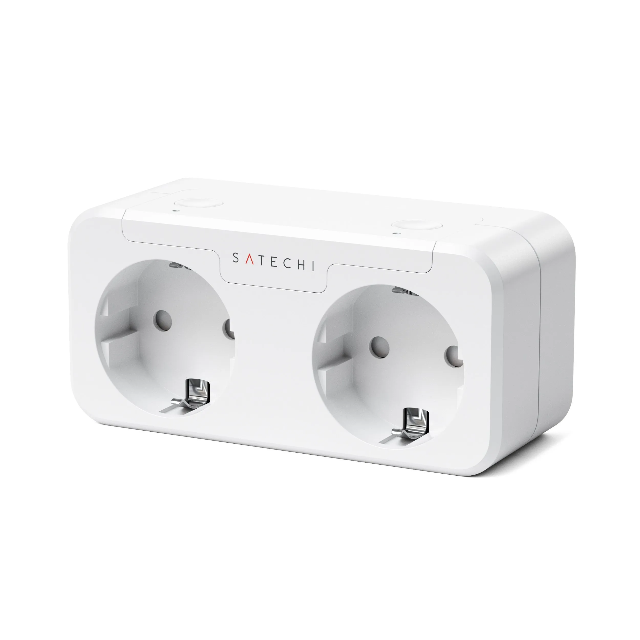 Satechi Dual Smart Outlet - smart uttag, Wi-Fi, HomeKit
