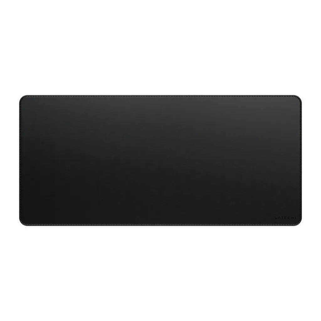 Satechi Premium vegansk läder - skrivbordsmatta, svart, 680x314mm
