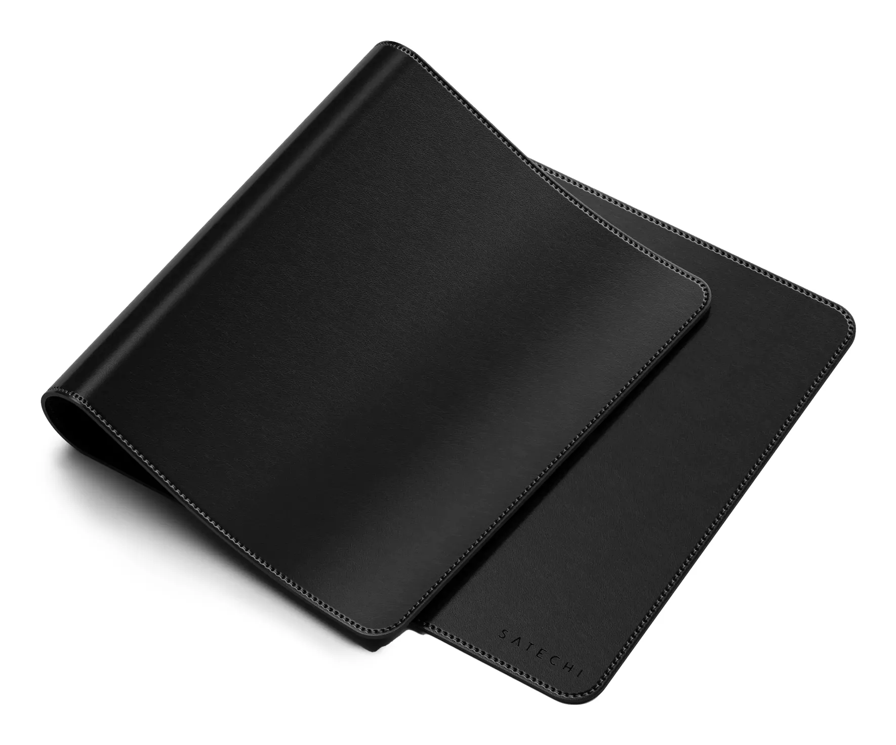 Satechi Vegan-Leather Premium Mousepad, 680x314 mm, Black
