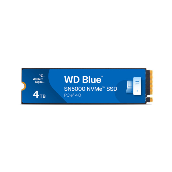 WD Blue SN5000 4TB M.2 PCIe 4.0 NVMe SSD