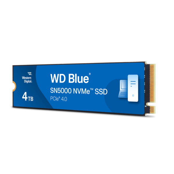 WD Blue SN5000 4TB M.2 PCIe 4.0 NVMe SSD