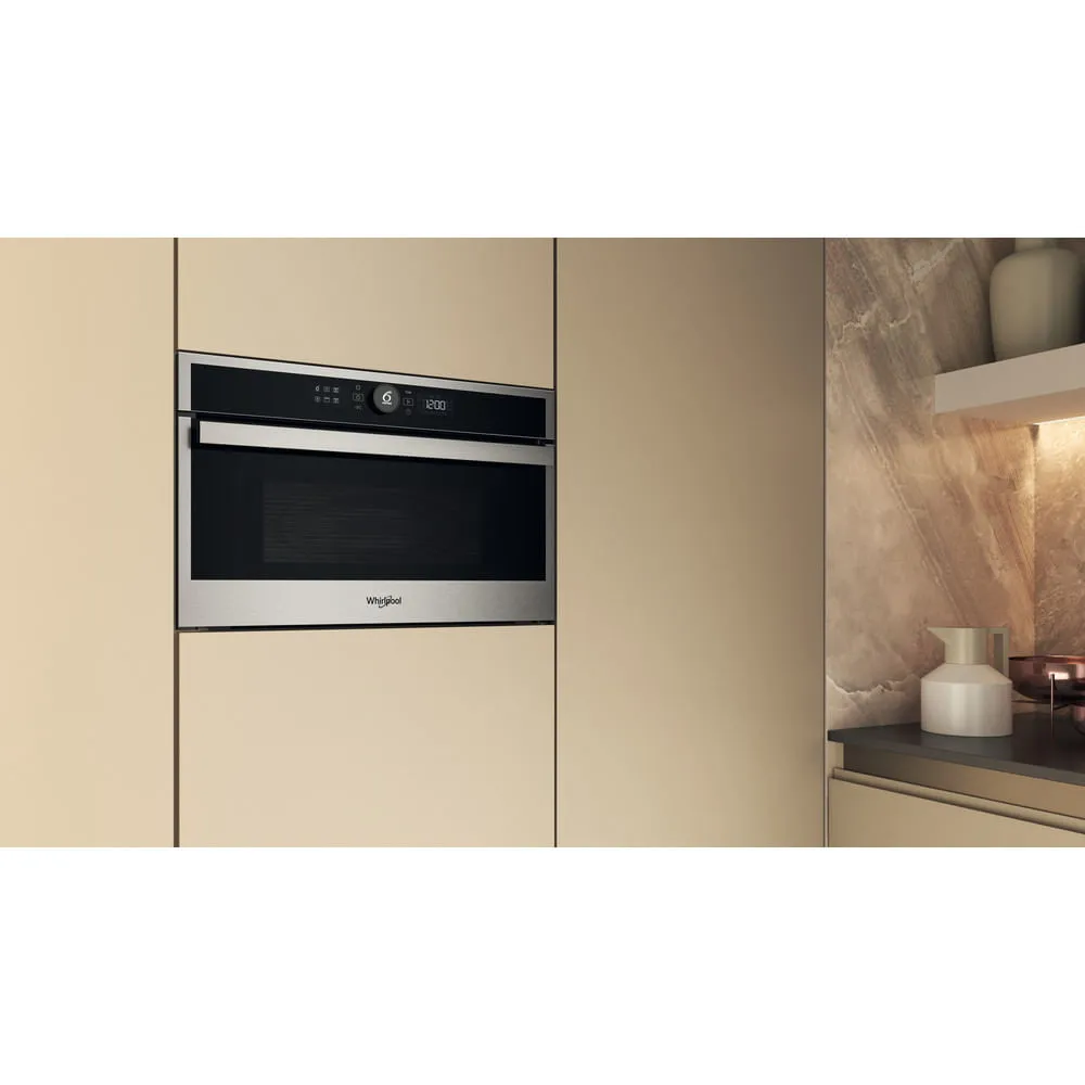 Whirlpool WMD44MX - microwave, steel