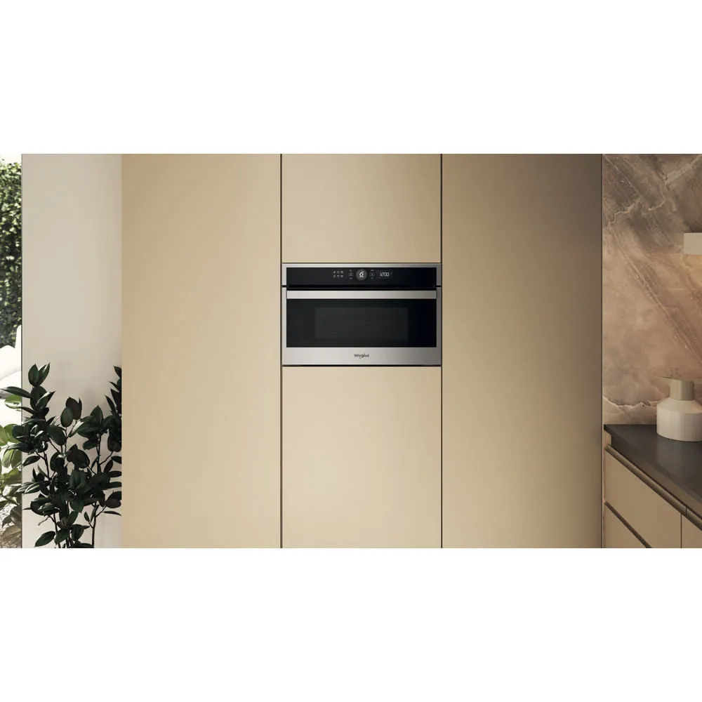 Whirlpool WMD44MX - microwave, steel