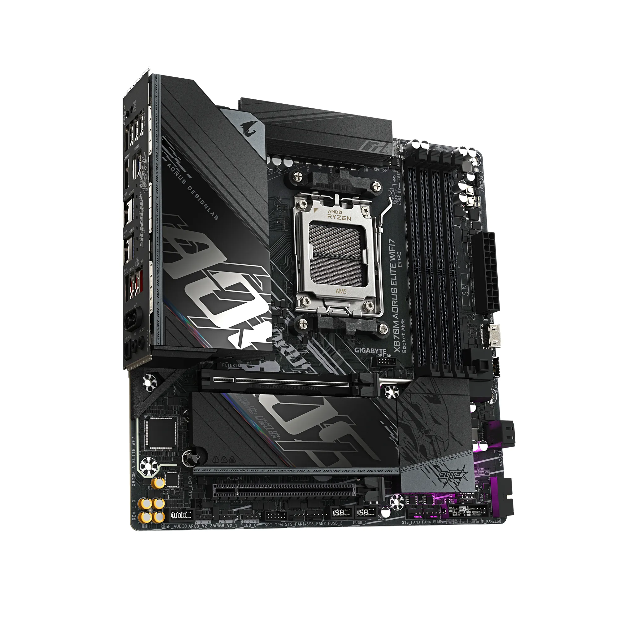 Gigabyte X870M AORUS ELITE WiFi 7 AM5 mATX Motherboard Gigabyte X870M AORUS ELITE WiFi 7 AM5 mATX Motherboard