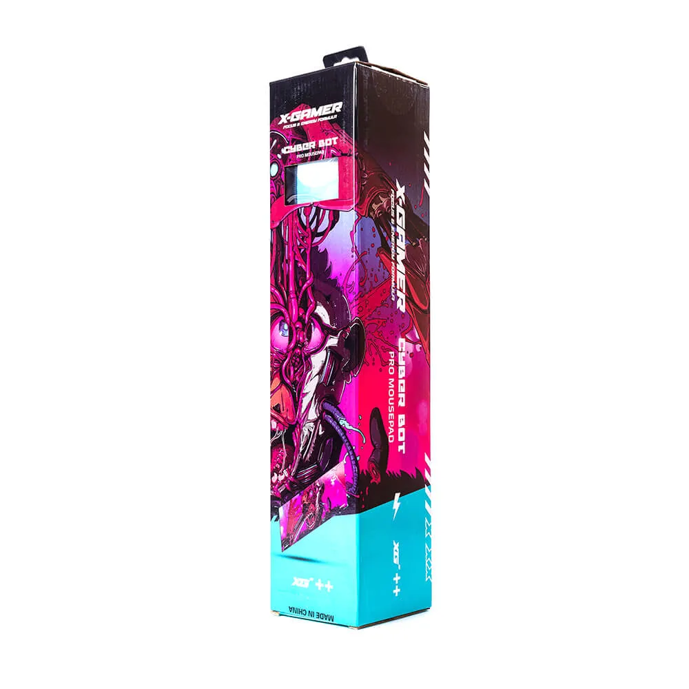 X-Gamer - gaming mousepad, 1110x450 mm, Cyber Bot