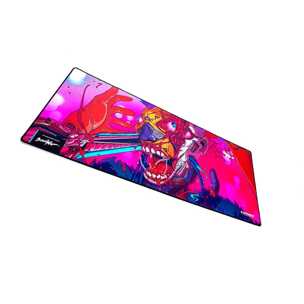 X-Gamer - gaming mousepad, 1110x450 mm, Cyber Bot