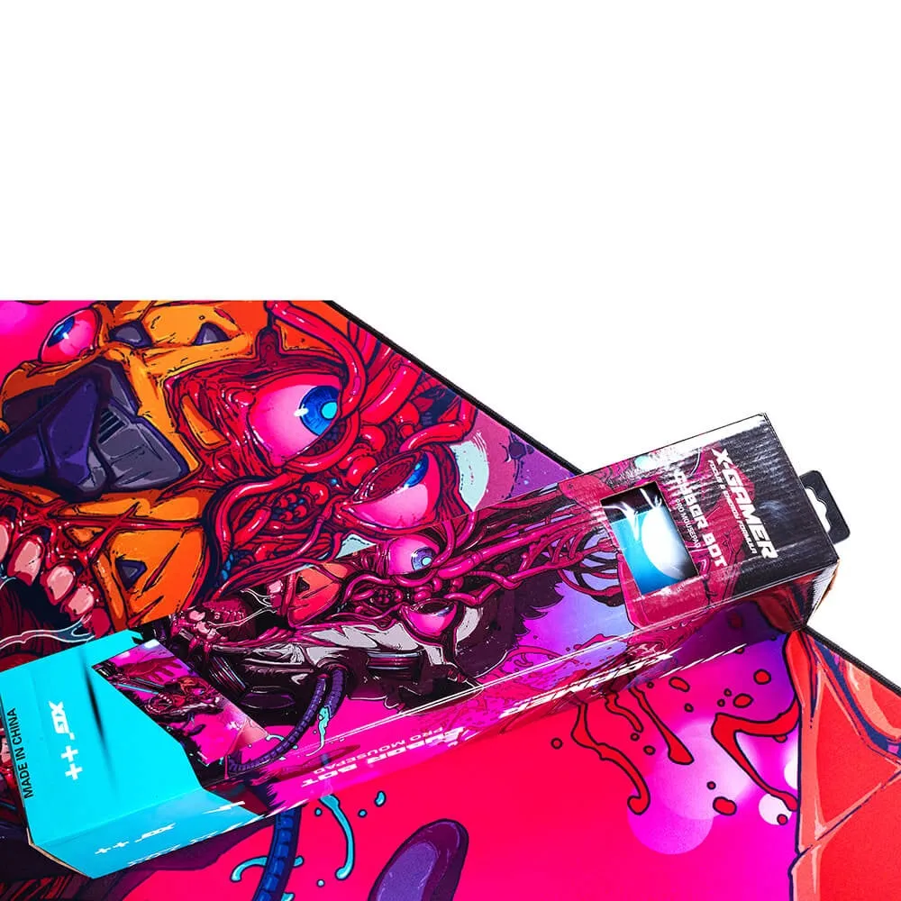 X-Gamer - pelihiirimatto, 1110x450 mm, Cyber Bot