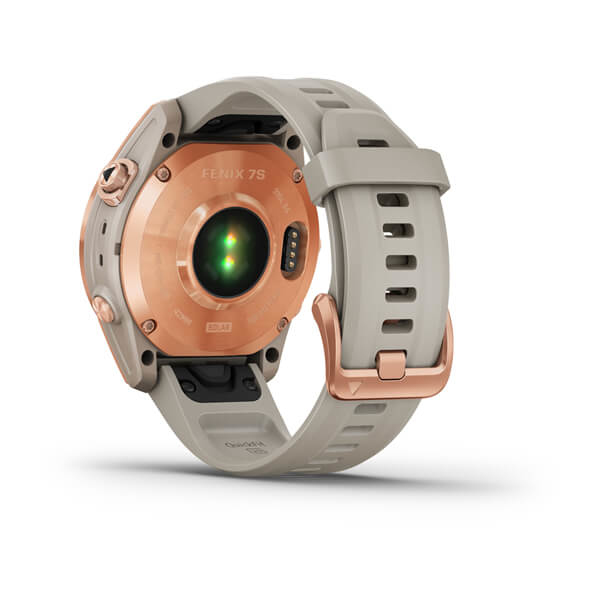 Garmin Fenix 7S Solar -urheilukello, Rose Gold