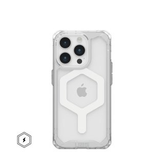 UAG Plyo MagSafe, iPhone 15 Pro - Case, Ice/White