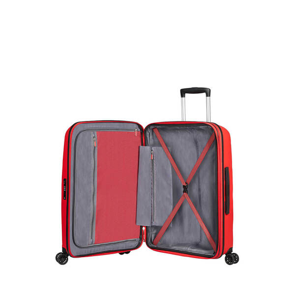 AMERICAN TOURISTER BON AIR DLX SPINNER 75/28 TSA EXP MAGMA RED