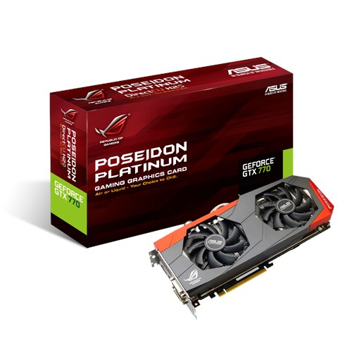 Asus Poseidon GeForce GTX 770 2GB - grafikkort