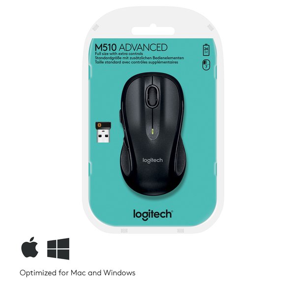 Logitech M510 - wireless mouse