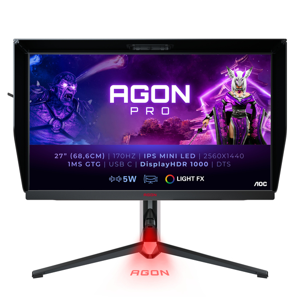 AOC 27&quot; Agon AG274QXM, QHD, IPS - gamingsk&auml;rm