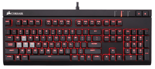 Corsair Strafe - Cherry MX Brown -taustavalaistu mekaaninen pelin&auml;pp&auml;imist&ouml;