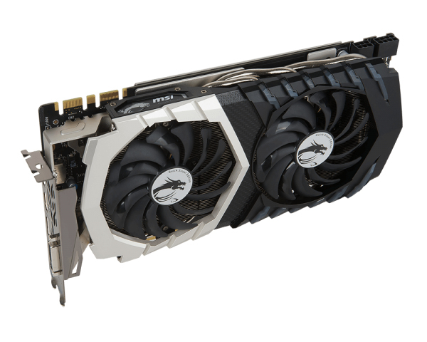 MSI GeForce GTX 1070 Quick Silver 8 GB - Grafikkort