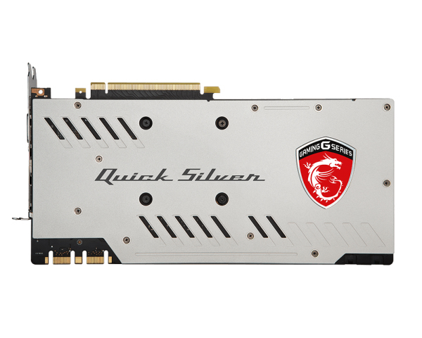 MSI GeForce GTX 1070 Quick Silver 8 GB - Grafikkort